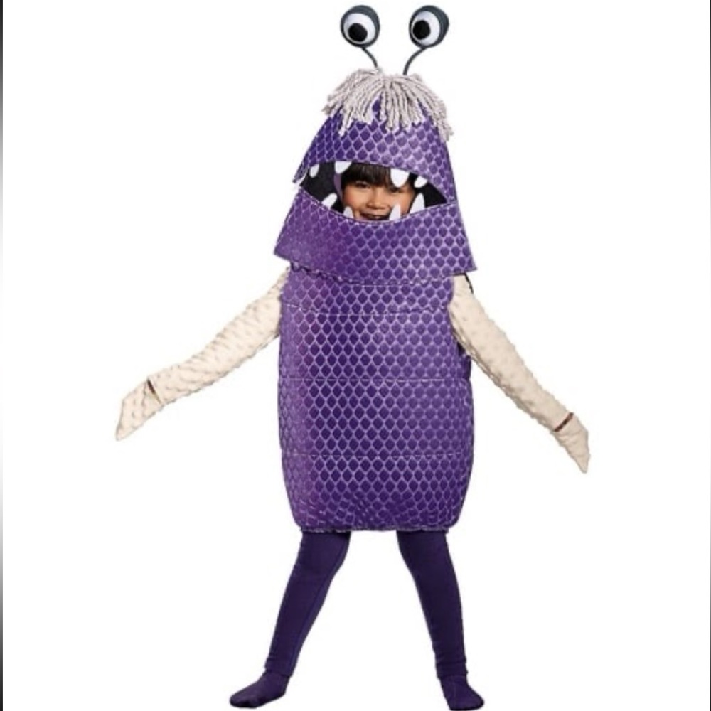 Disguise Toddler Girls' Disney Monsters, Inc. Deluxe Boo Monster Costume 3T/4T